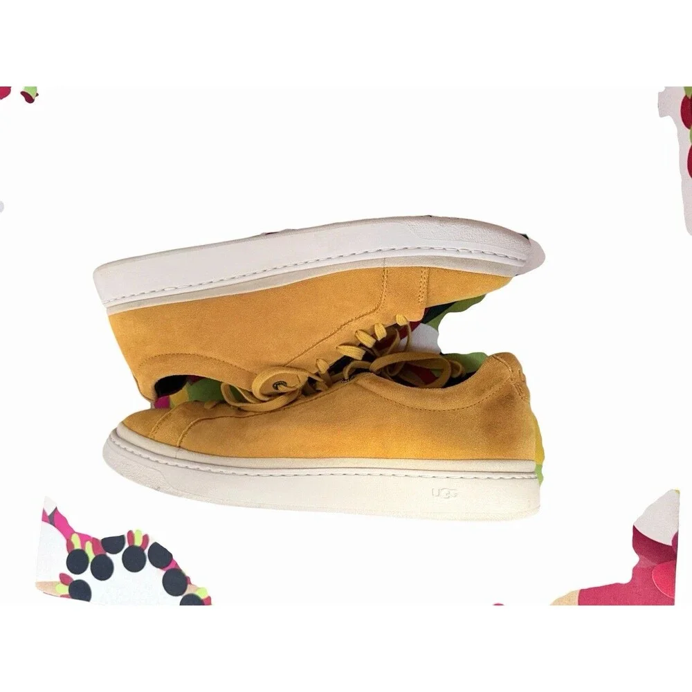 UGG CALI SNEAKER LOW GOLD ORANGE SNEAKER - MEN'S US 11